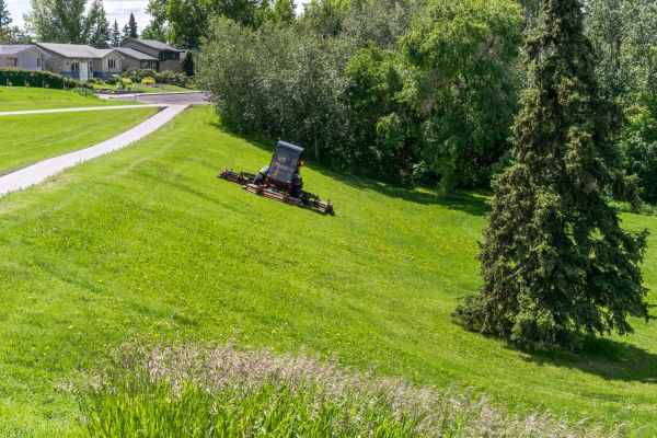Hill Mowing in Middleburg